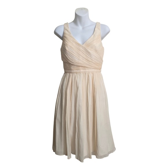 J. Crew Dresses & Skirts - J. Crew Heidi Silk Chiffon Mini Formal Homecoming Prom Dress Sz 2 NWT
